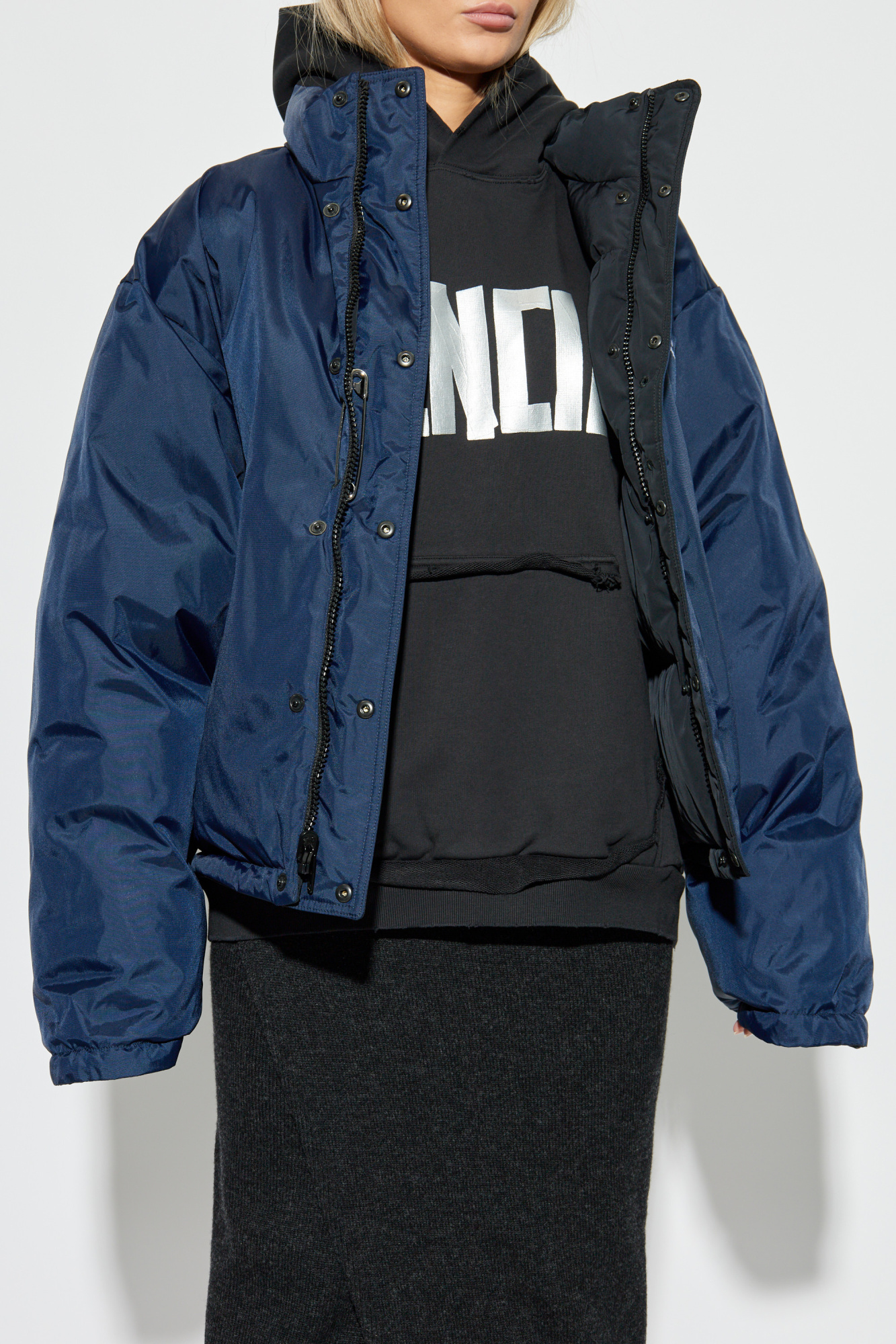 Black Reversible padded High Balenciaga - IetpShops Japan